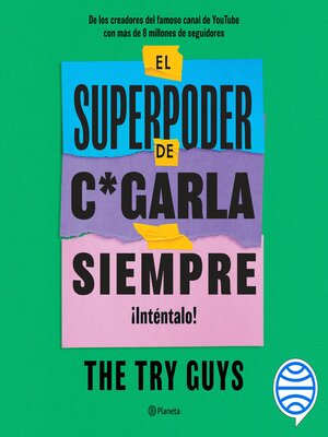 cover image of El superpoder de cagarla siempre